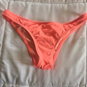 Salmon pink bikini bottom Victoria’s Secret